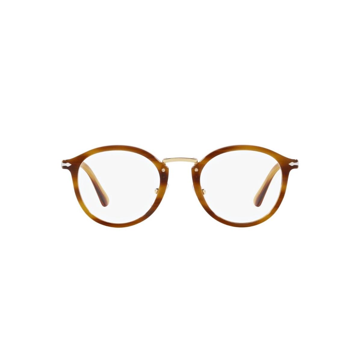 Persol Vico PO 3309V Matte Honey Havana 960 Eyeglasses - Frame: Matte Honey Havana