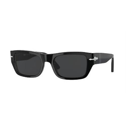 Persol PO3268S 95_48 Rectangle Black Polar Black 53 mm Unisex Sunglasses