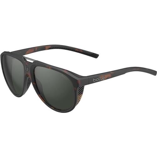 Bolle Euphoria Square Aviator Sunglasses Thermogrip UV Protection Polarized