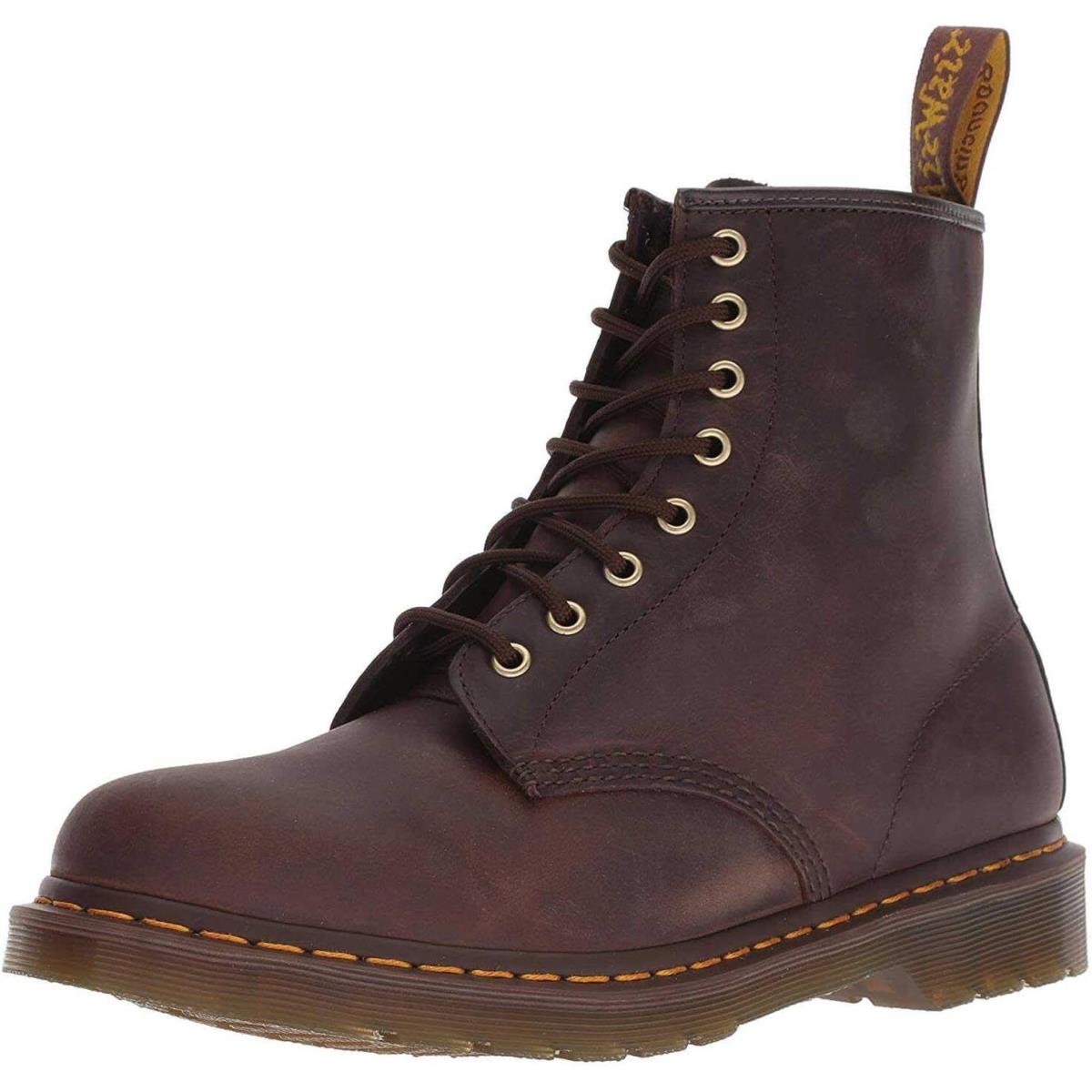 Men`s Shoes Dr. Martens 1460 8 Eye Leather Boots 11822203 Gaucho Crazy Horse