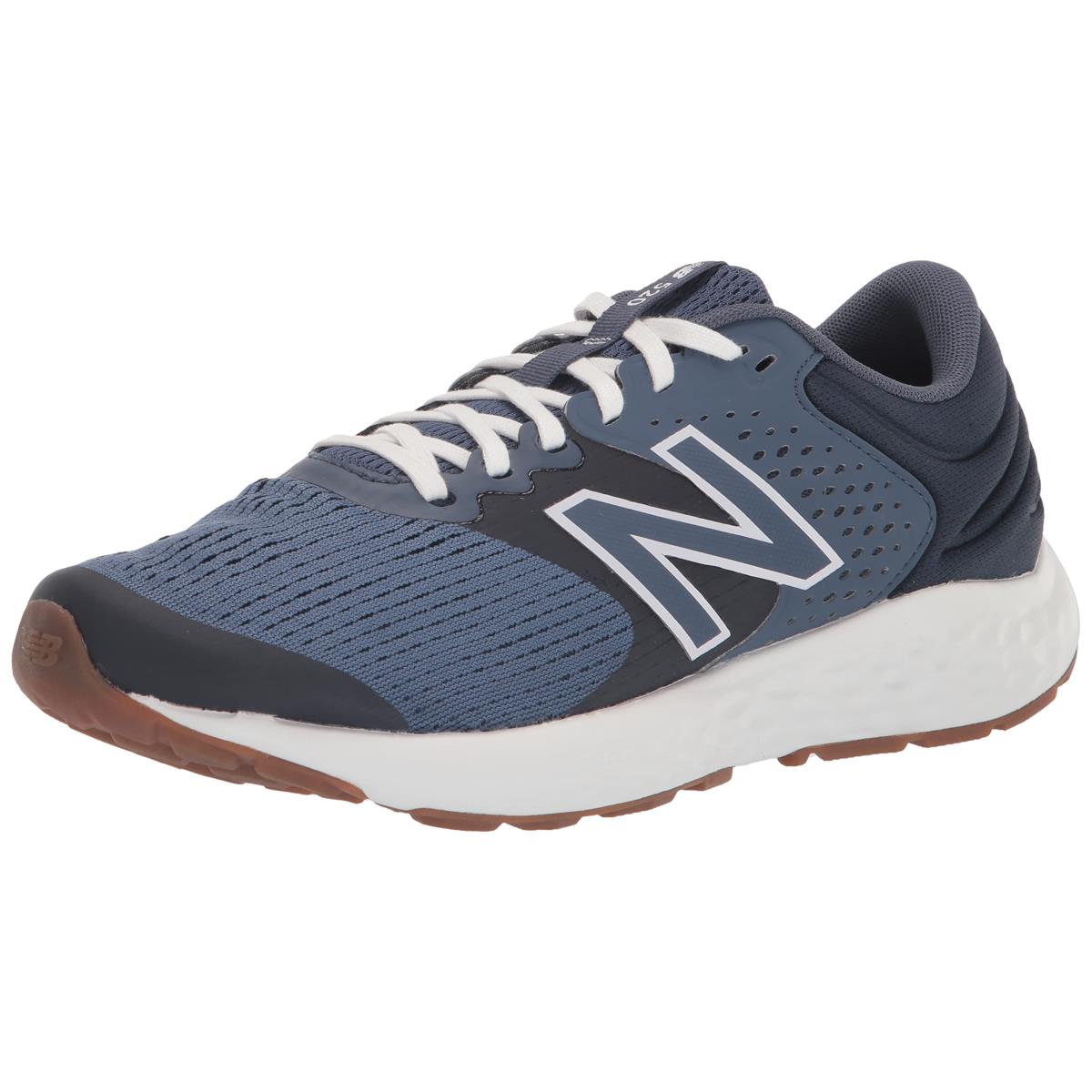 New Balance Men`s 520 V7 Running Shoe Vintage Indigo/Natural Indigo/Gum 2