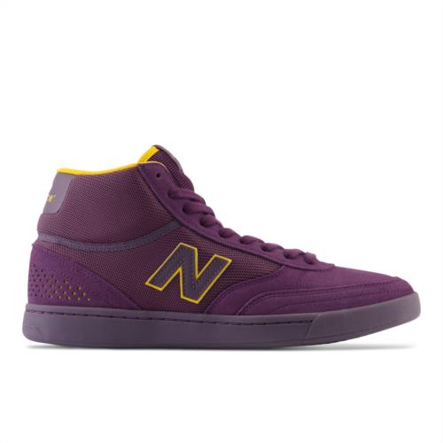 New Balance Numeric Men`s 440 High Purple Yellow Shoes