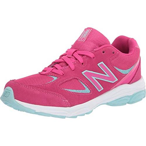 New Balance Kid`s 888 V2 Lace-up Running Shoe Exuberant Pink/Bali Blue
