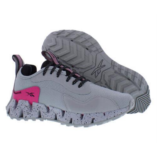 Reebok Zig Dynamica Adventure Womens Shoes - Grey/Black/Pink, Main: Grey
