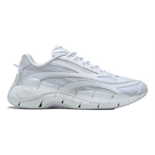Reebok Men`s Zig Kinetica 2.5 Ftwwht/purgry/purgry Running Shoes - GX0131 - White