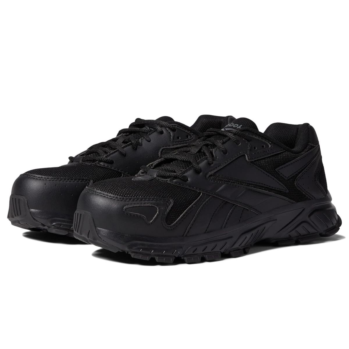 Man`s Sneakers Athletic Shoes Reebok Work Hyperium Work EH Comp Toe Black 1