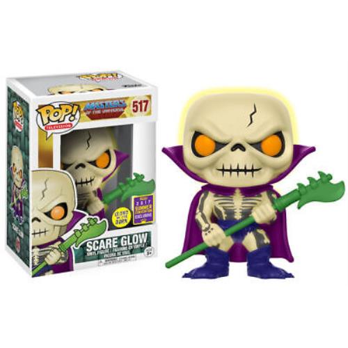 Funko Pop Masters of The Universe: Scare Glow 2017 Exclusive + Protector