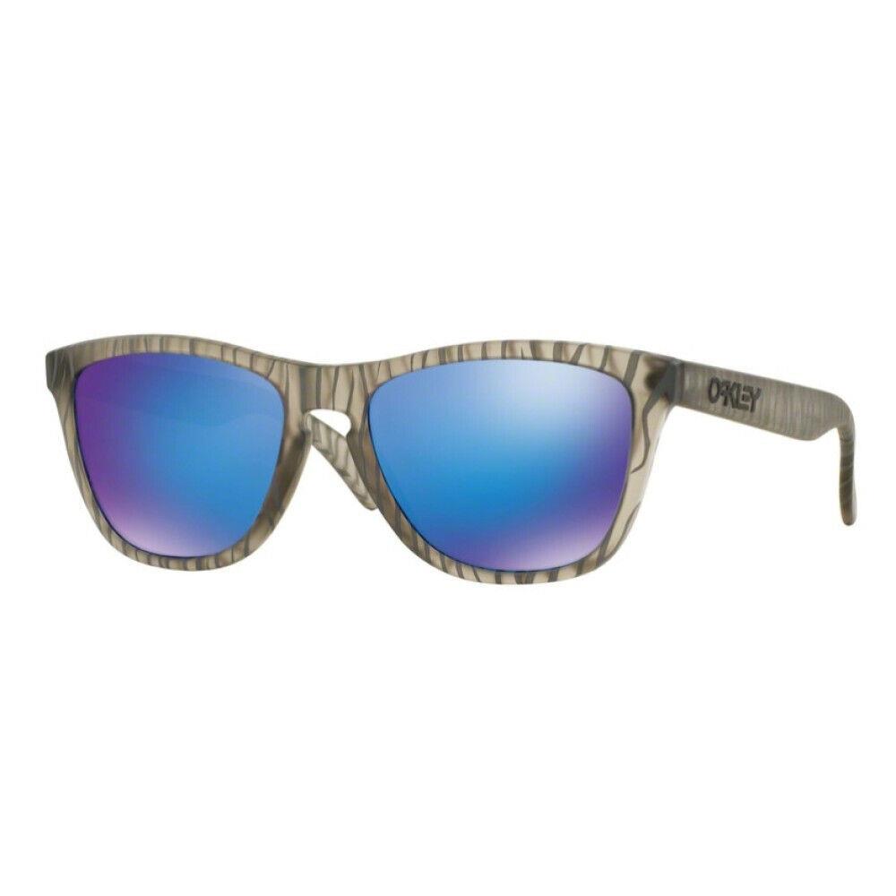 Oakley Sunglasses Frogskins Urban Jungle Matte Grey W/sapphire Iridium OO9013-68 - Frame: Matte Grey, Lens: Blue