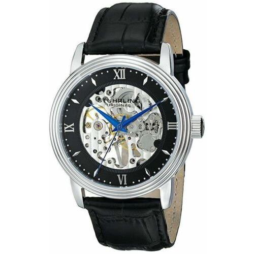 Stuhrling Original 516.33151 Men`s Delphi Vienna Watch Mechanical Skeleton