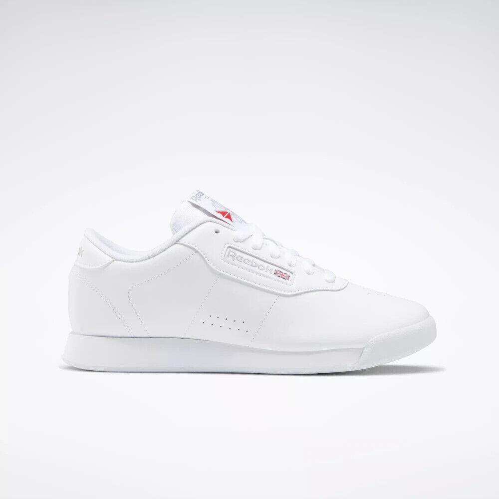 Reebok Princess Wide 100000106 Women`s White Sneaker Shoes Size US 8 RBK220