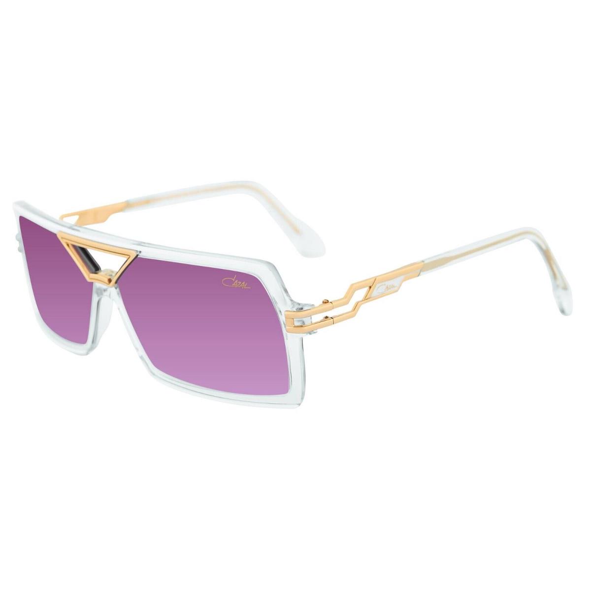 Cazal 8509 Crystal White/violet Shaded 003 Sunglasses