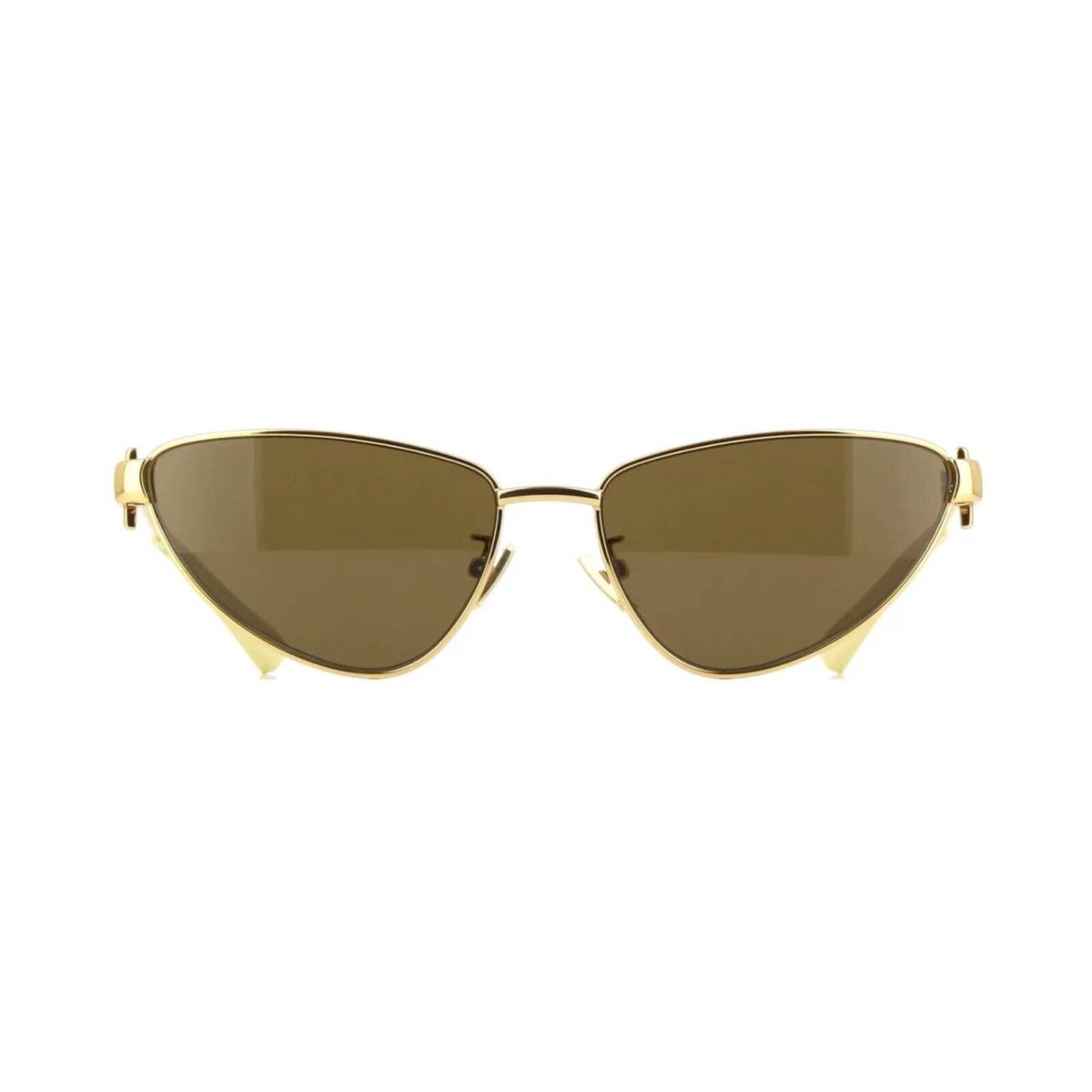 Bottega Veneta BV1186S Gold/brown 002 Sunglasses