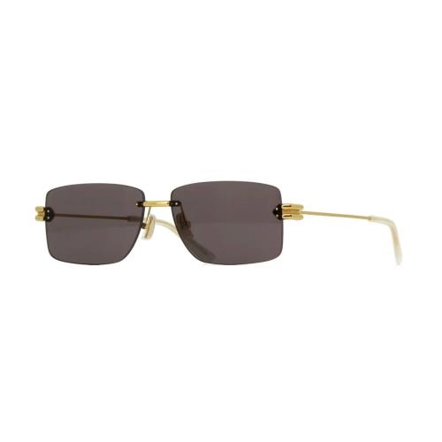 Bottega Veneta BV1126S Gold/dark Grey 002 Sunglasses