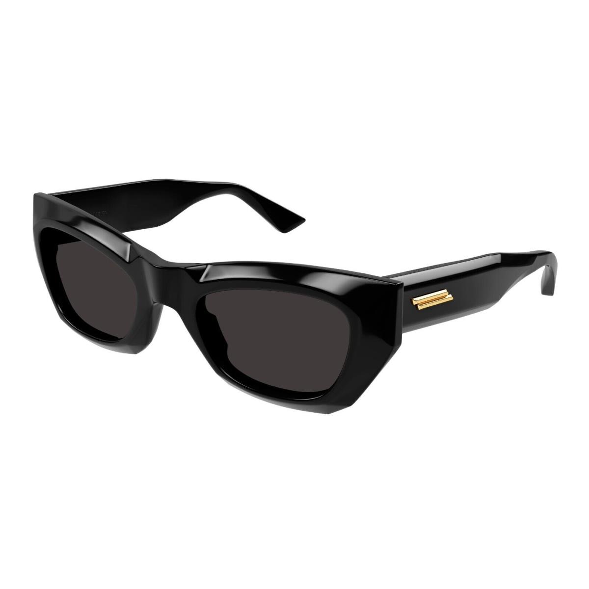 Bottega Veneta BV1251S Black/dark Grey 001 Sunglasses