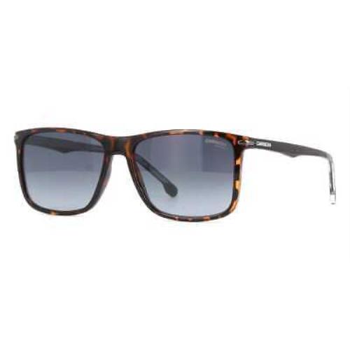 Carrera 298/S 0086 9O Sunglasses Havana Frame Dark Grey Lenses 57mm