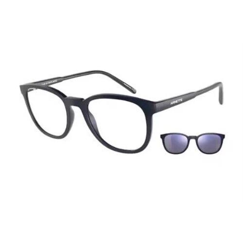 Arnette AN4289 27821W Momos Matte Blue Clear 53 mm Unisex Sunglasses