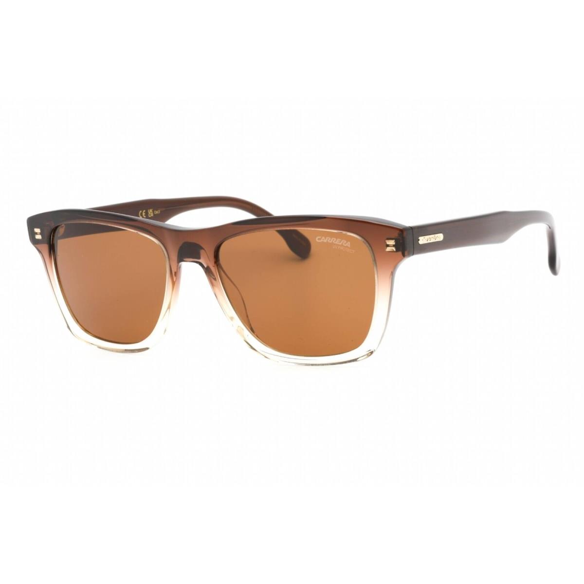 Carrera Men`s Sunglasses Full Rim Brown Caramel Plastic Carrera 266/S 00MY 70