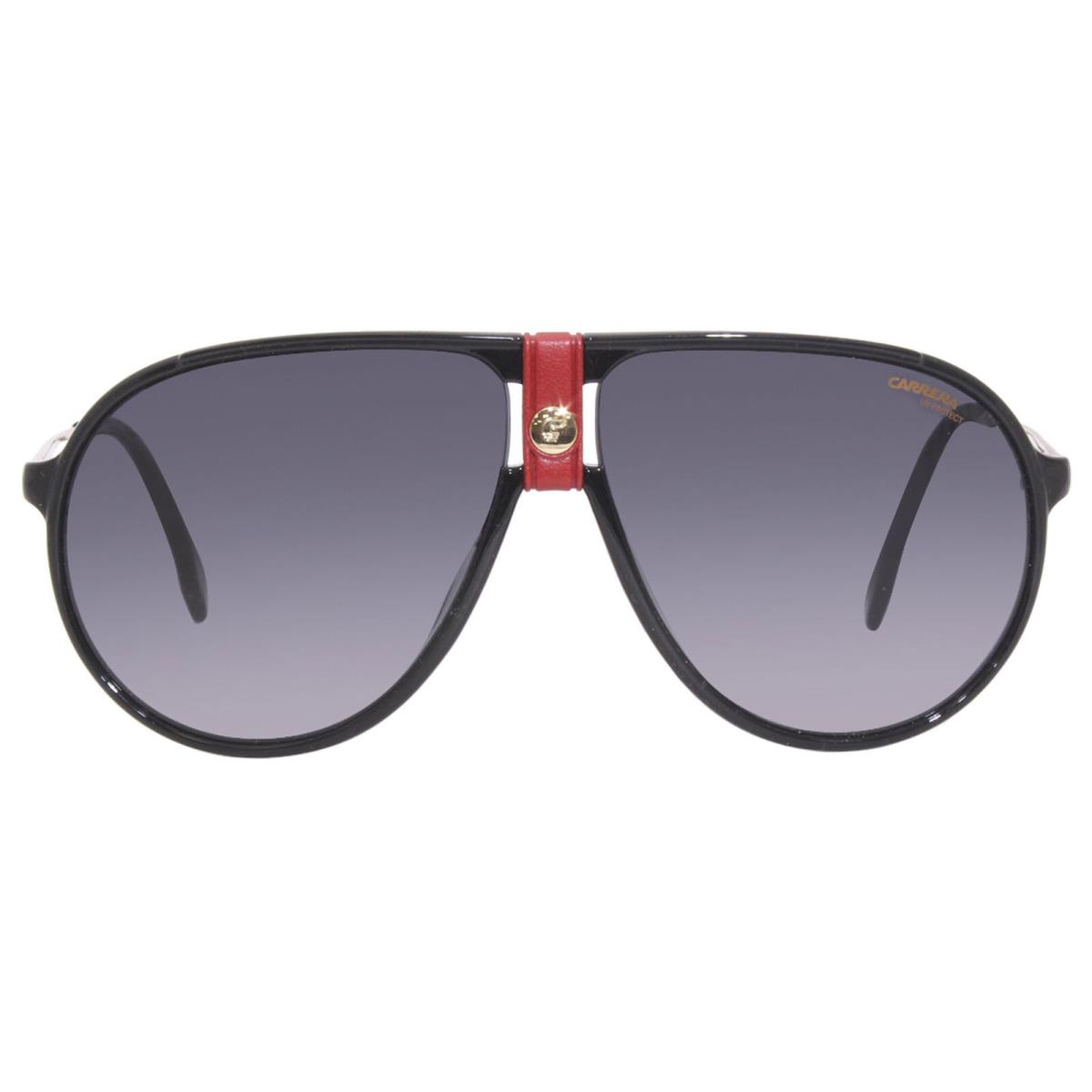 Carrera 1034/S Y11/9O Sunglasses Men`s Gold/red/grey Lenses Pilot 63mm