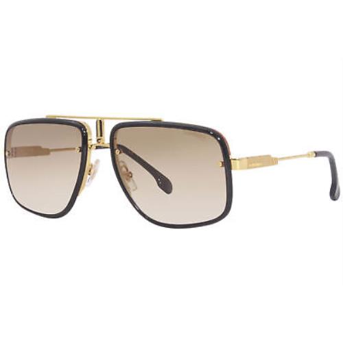 Carrera Glory-ii 186 Special Edition Sunglasses Men`s Yellow Gold/brown 59mm - Frame: Gold, Lens: Brown