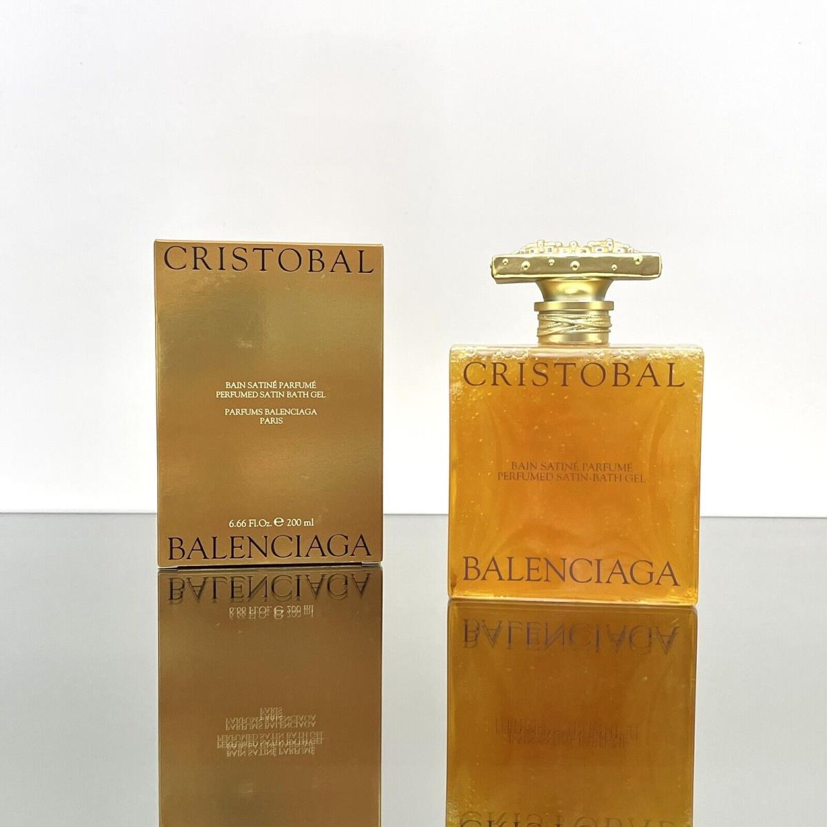 Cristobal Perfumed Satin Bath Gel by Balenciaga 6.66oz New- BO34