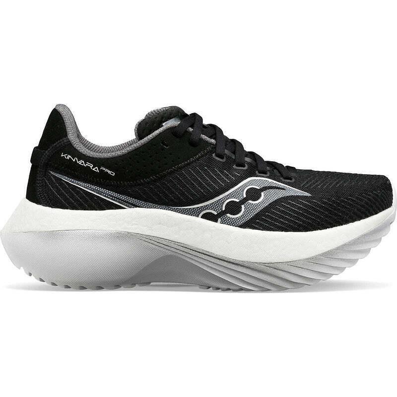 Saucony Kinvara Pro Running Shoes Men`s Size 12 Wide Black/white S20848-10 - Black/White
