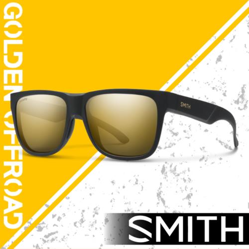 Smith Optics Lowdown 2 Matte Black Gold + Chromapop Polarized Black Gold Lens