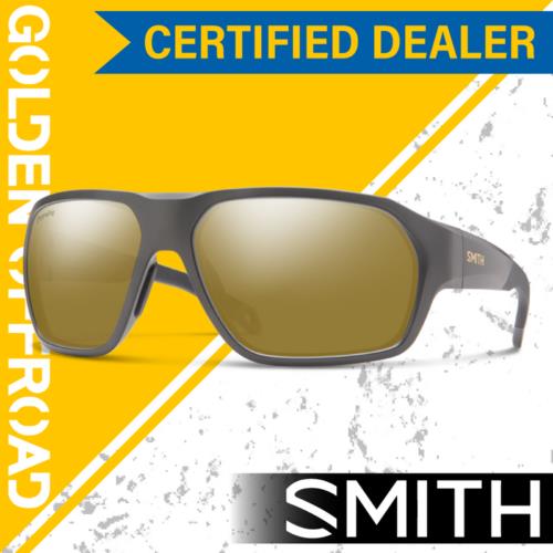 Smith Optics Deckboss Matte Gravy + Chromapop Polarized Bronze Mirror Lens