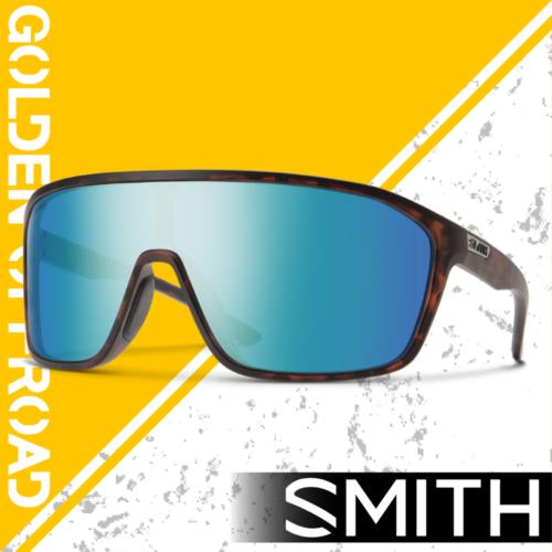 Smith Optics Boomtown Matte Tortoise + Chromapop Polarized Opal Mirror Lens