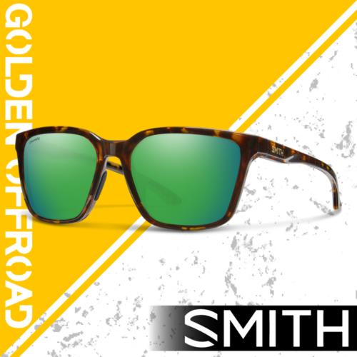 Smith Optics Shoutout Vintage Tort + Chromapop Glass Polarized Green Mirror Lens