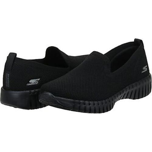 Skechers 124296/BBK GO Women Smart Ortholite Black Walking Shoes