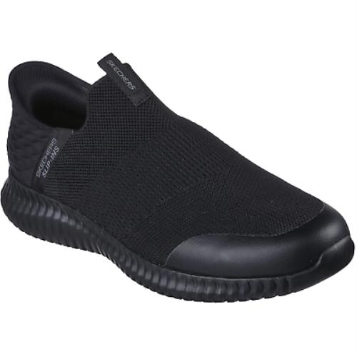 Skechers Men`s 200171 Cessnock Ryland Black Slip-ins Work Shoes