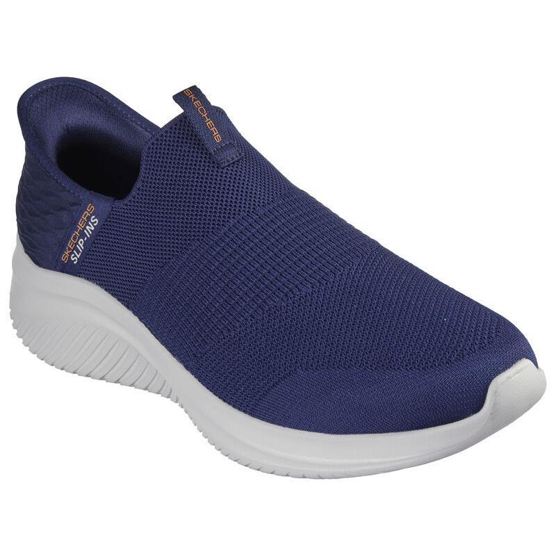 Mens Skechers Slip-ins: Ultra Flex 3.0 - Smooth Step Navy Mesh Shoes - Blue