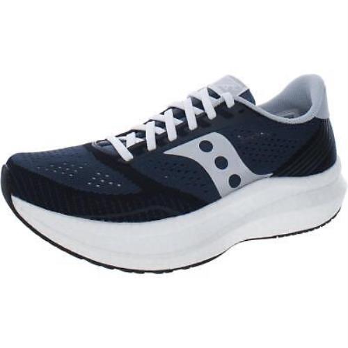 Saucony Womens Endorphin Pro Icon Navy Gym Athletic and Training Shoes Bhfo 8441 - Navy/Silver