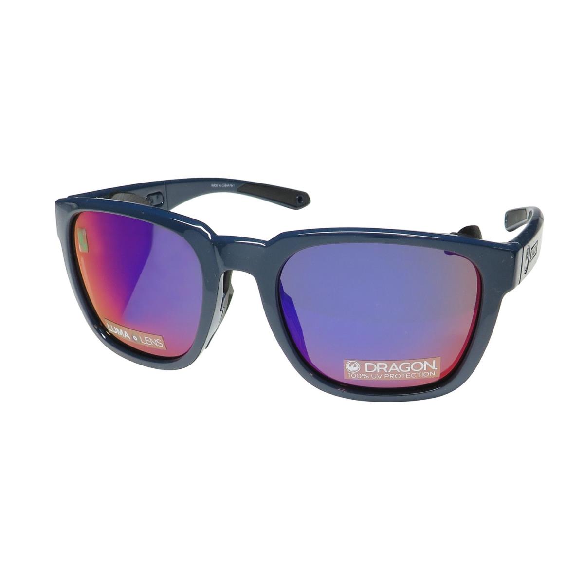 Dragon Excursion X LL Luma Lenses UV Rays Protection Sports Rare Sunglasses Navy