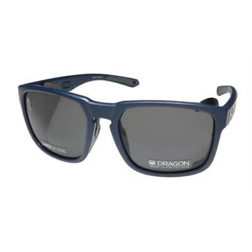 Dragon Latitude X LL Sunglasses Mens Full-rim Blue 59-19-145 410 Designer