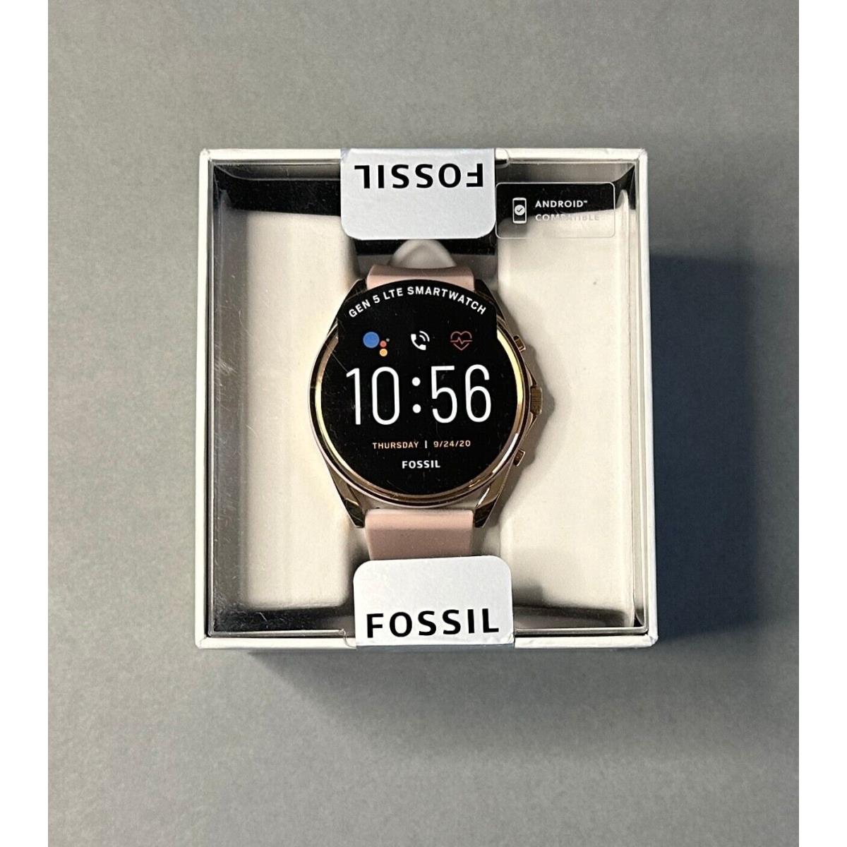 Fossil FTW6073V Gen 5E 42mm 4GB Smart Watch Rose Gold