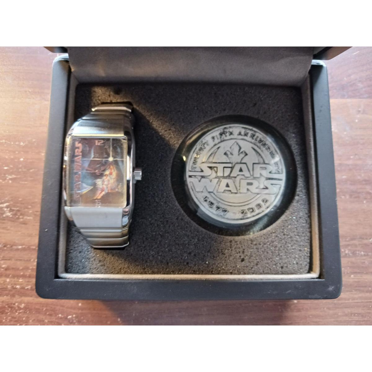 2002 Fossil Star Wars A Hope 25th Anniversary Wrist Watch LL2057 702/2500