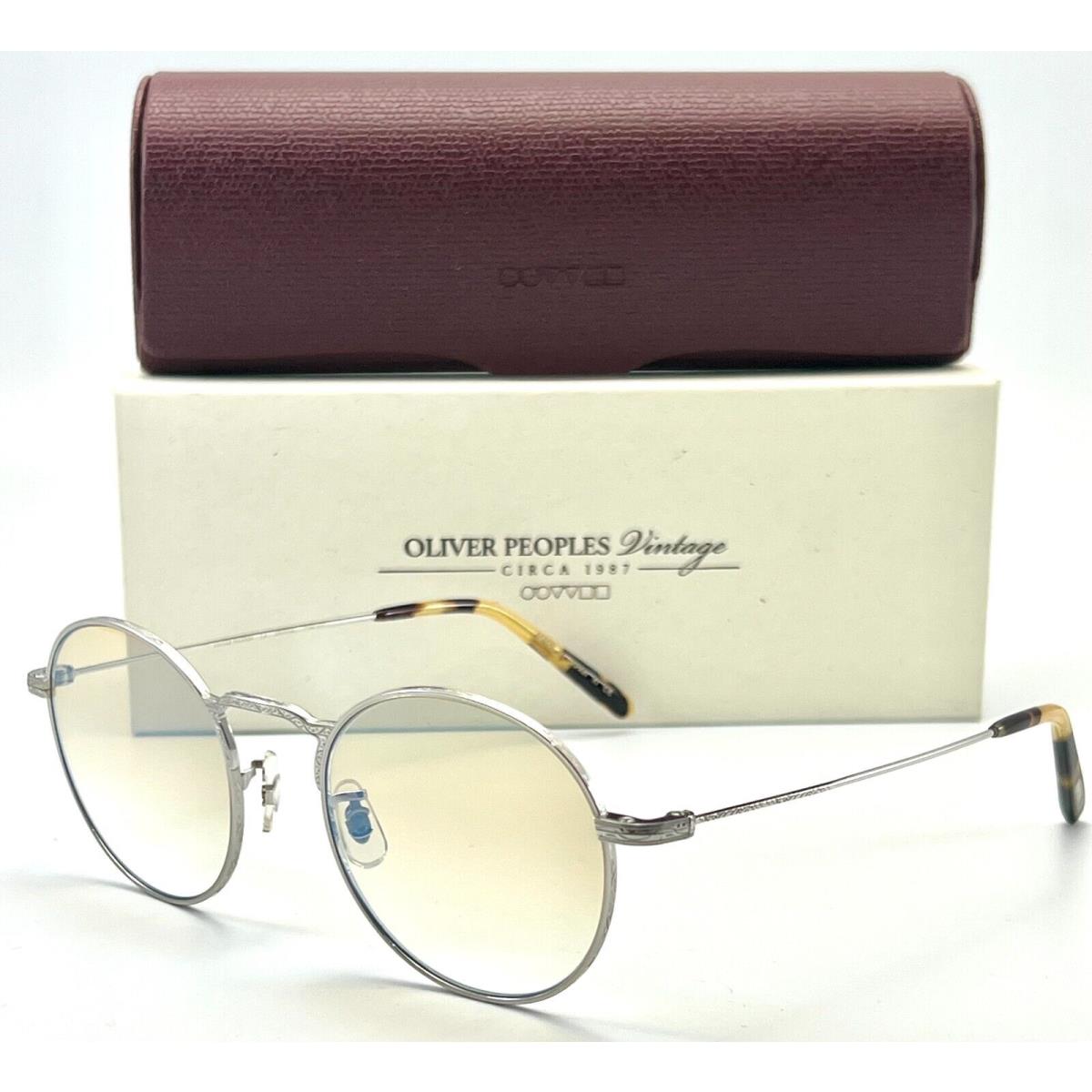 Oliver Peoples Weslie OV1282ST 50363T Silver Sunglasses 49-20 W/ca