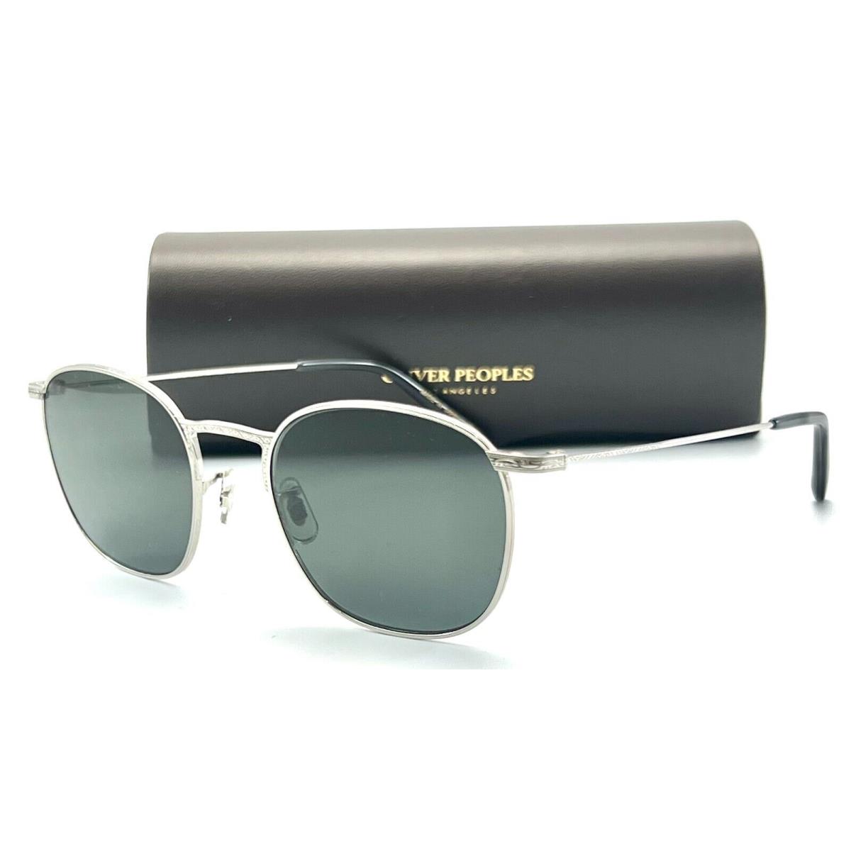 Oliver Peoples Golden OV1285ST 5036PT Silver Sunglasses 52-20 W/ca
