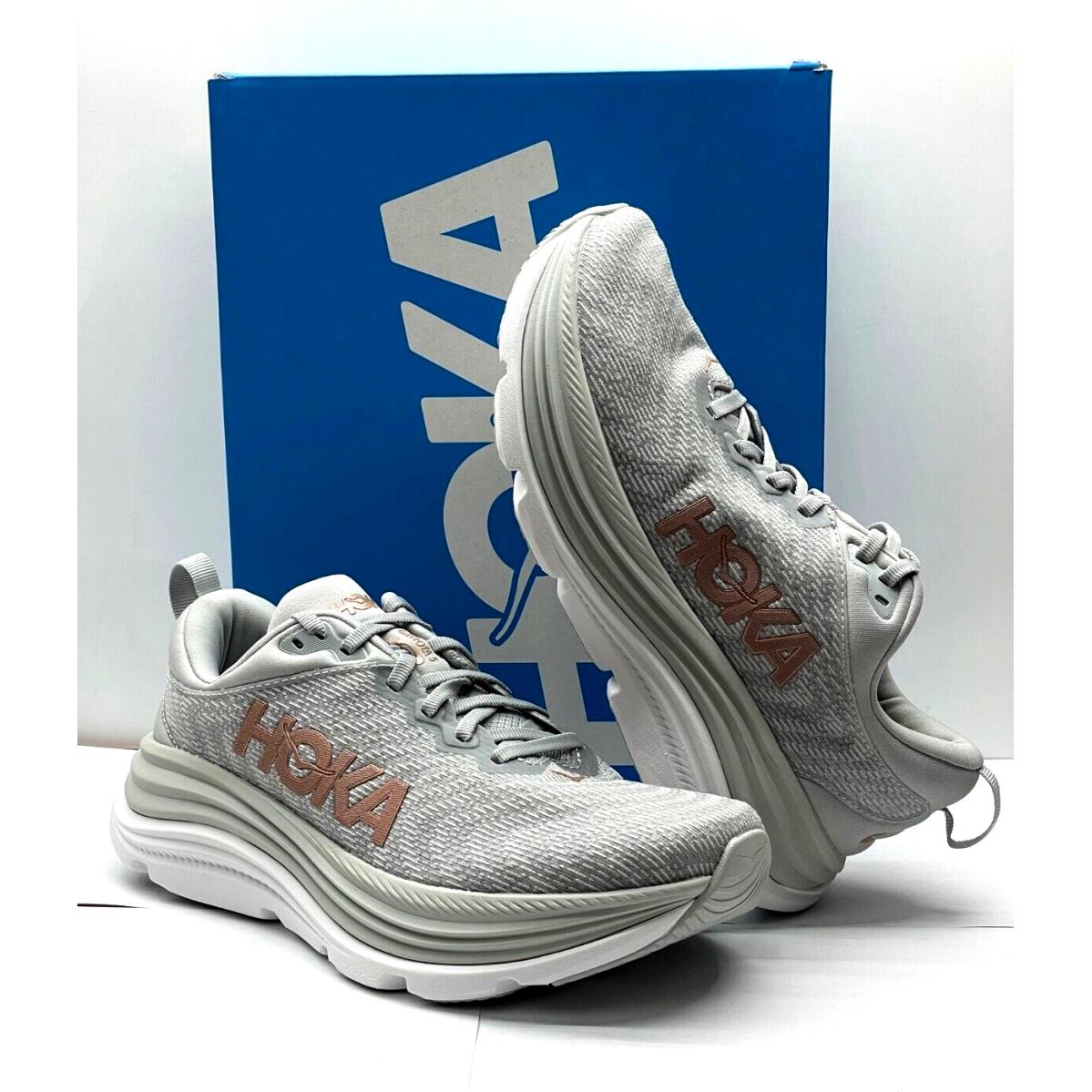 Hoka One One Gaviota 5 1134235/HMRG Grey Women`s Running Shoes Size:6.5B