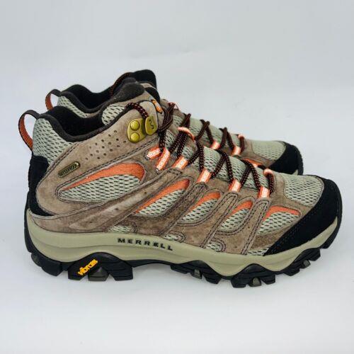 Merrell Moab 3 Mid J035848 Bungee Cord Womens Waterproof Hiking Shoes Size 9