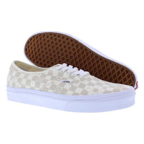 Vans Unisex Shoes Size 7.5 Color: Floral Check/marshmallow