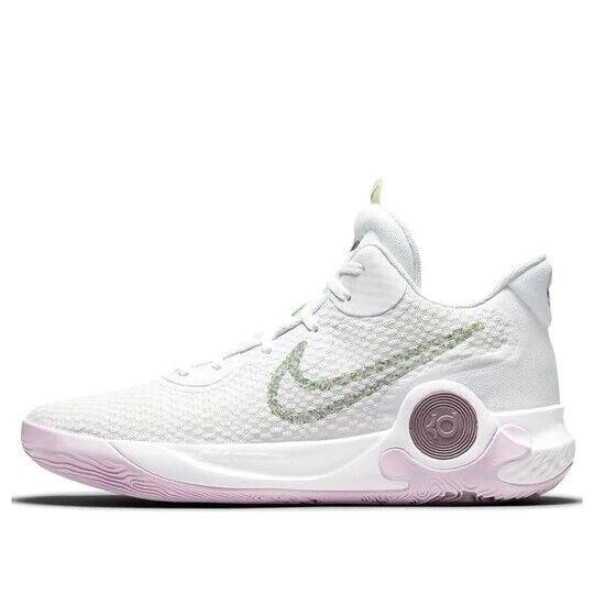 Nike Men`s KD Trey 5 IX White Basketball Shoes DJ6921-100 - White
