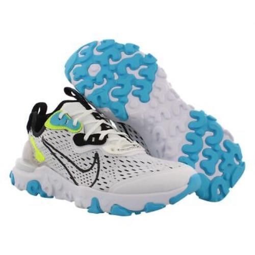 Nike React Vision Ww Gs Boys Shoes - White/Black/Volt/Blue Fury, Main: White