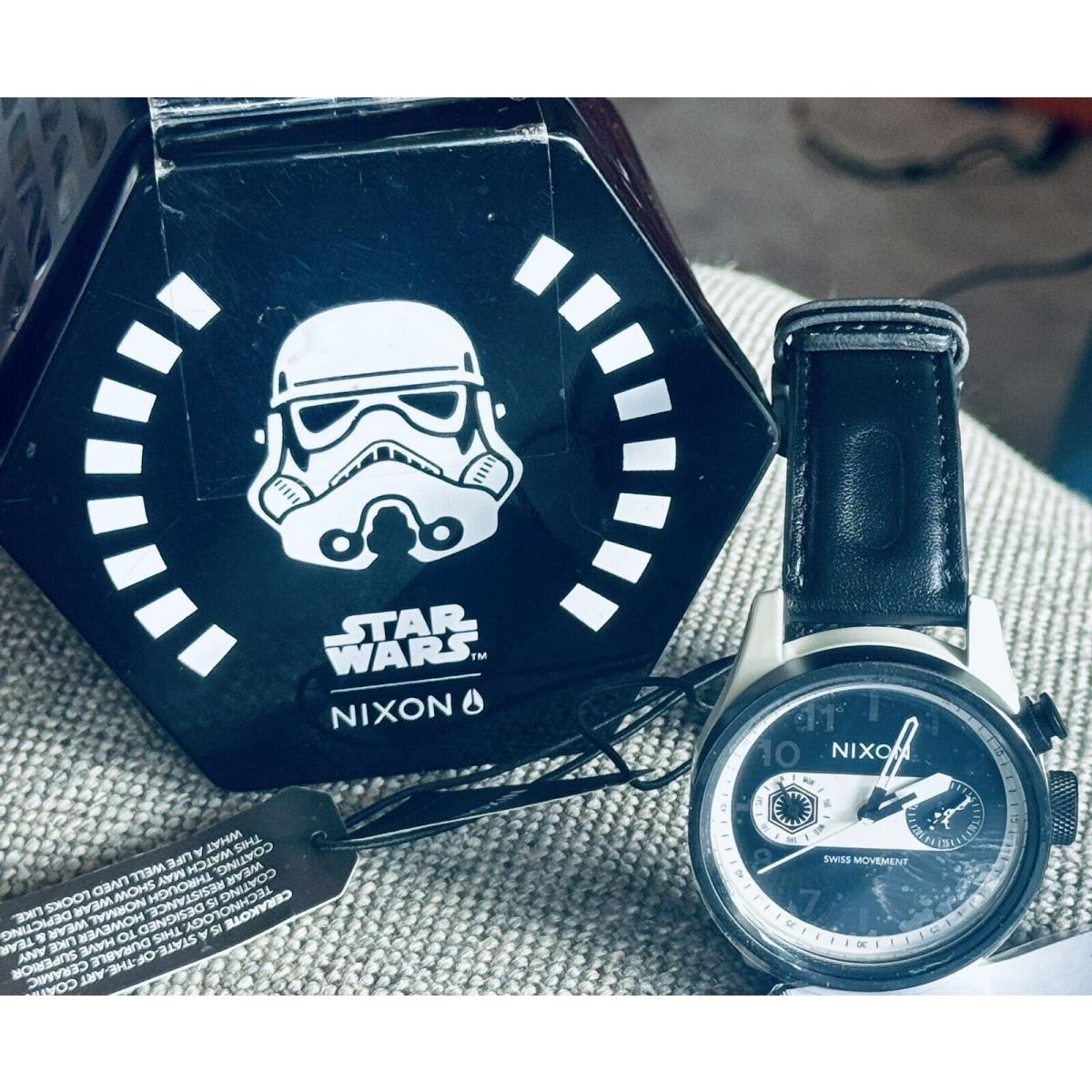 Nixon Star Wars Stormtrooper Watch Never Worn Swiss Movement