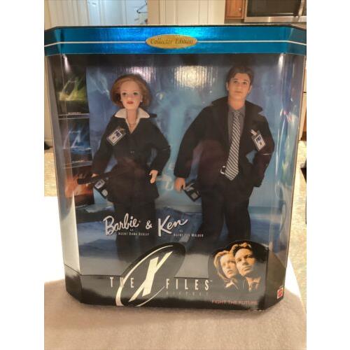 1998 Barbie Ken The X Files Fight The Future - 19630 - Box