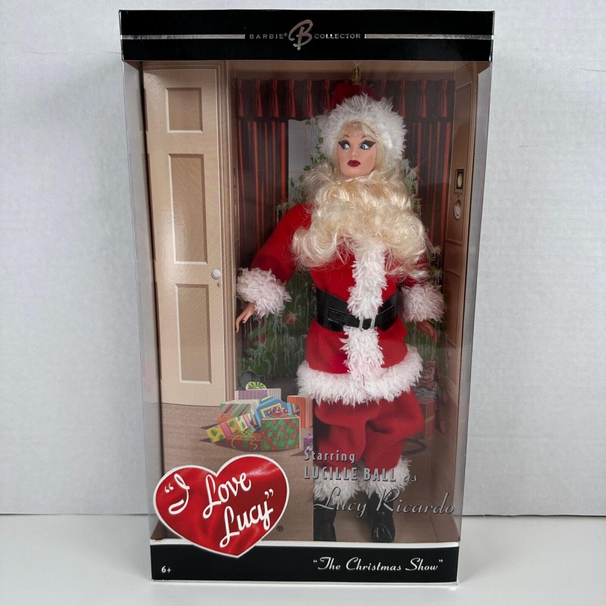 The Christmas Show Lucille Ball I Love Lucy Ricardo Barbie Mattel 2006 K4558