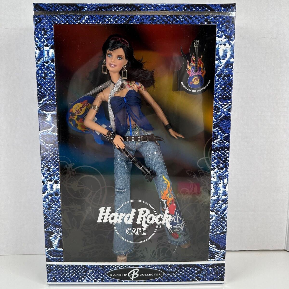 Hard Rock Cafe Barbie Collector Doll 2005 Mattel J0963