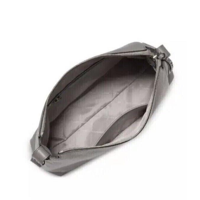 Kors Shailene Hobo Shoulder Bag Gray Silver