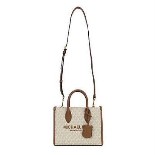 Michael Kors Mirella Small Logo Crossbody Bag - Vanilla